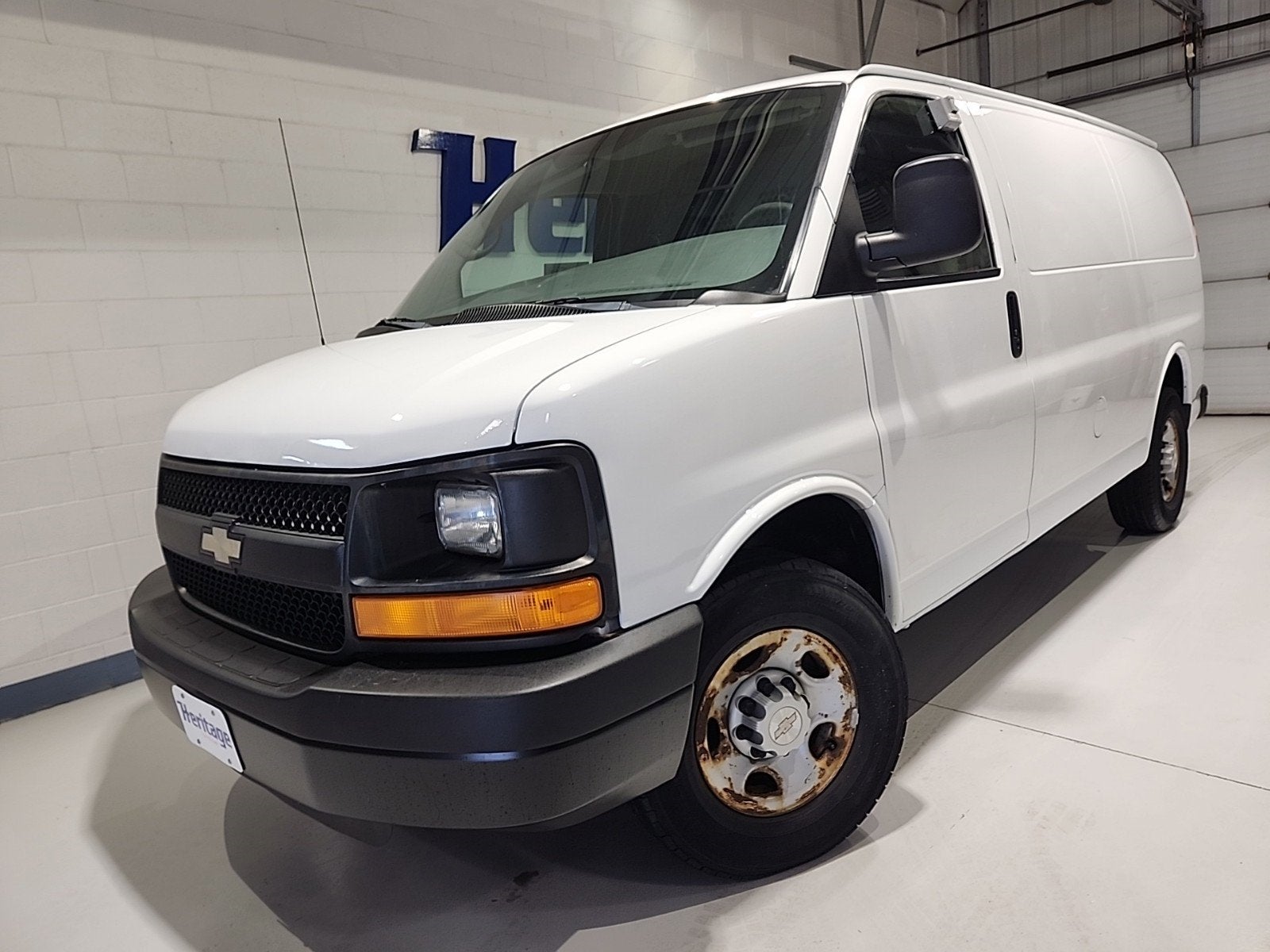 Used 2009 Chevrolet Express Cargo Work Van with VIN 1GCHG35K091132628 for sale in Tomahawk, WI
